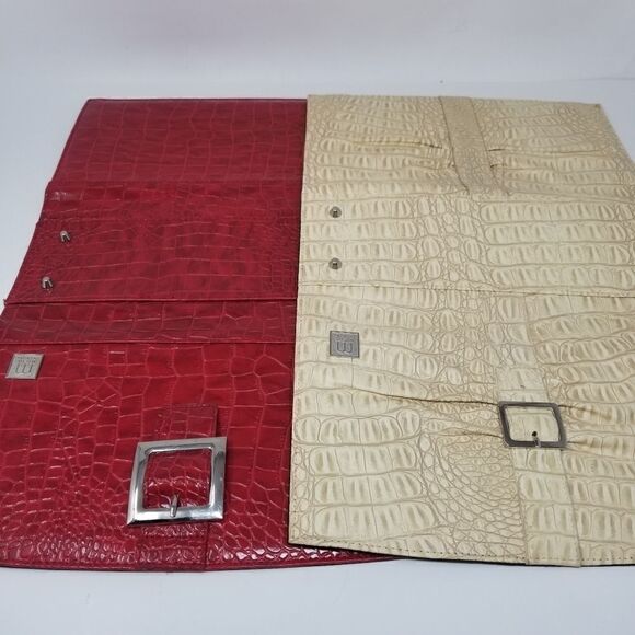 Miche ivory bag cover. Faux Alligator Texture - Picture 7 of 7